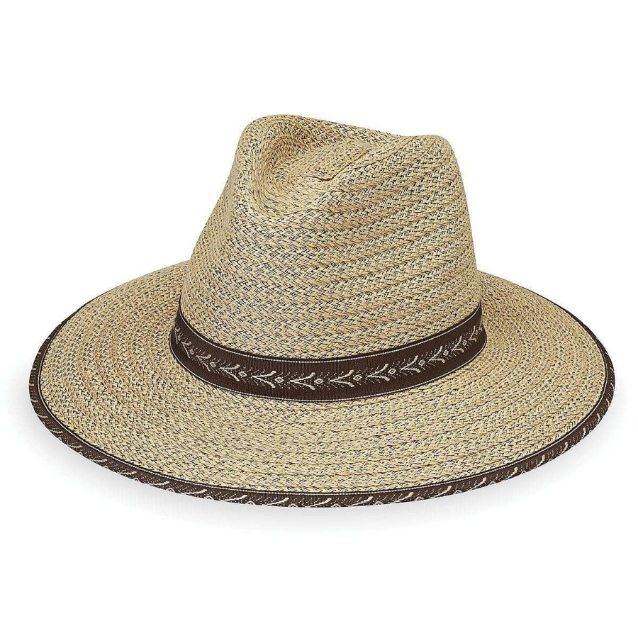 Men Diiiz Fedora | Cabo Cabo-Natural W/Surf Trim