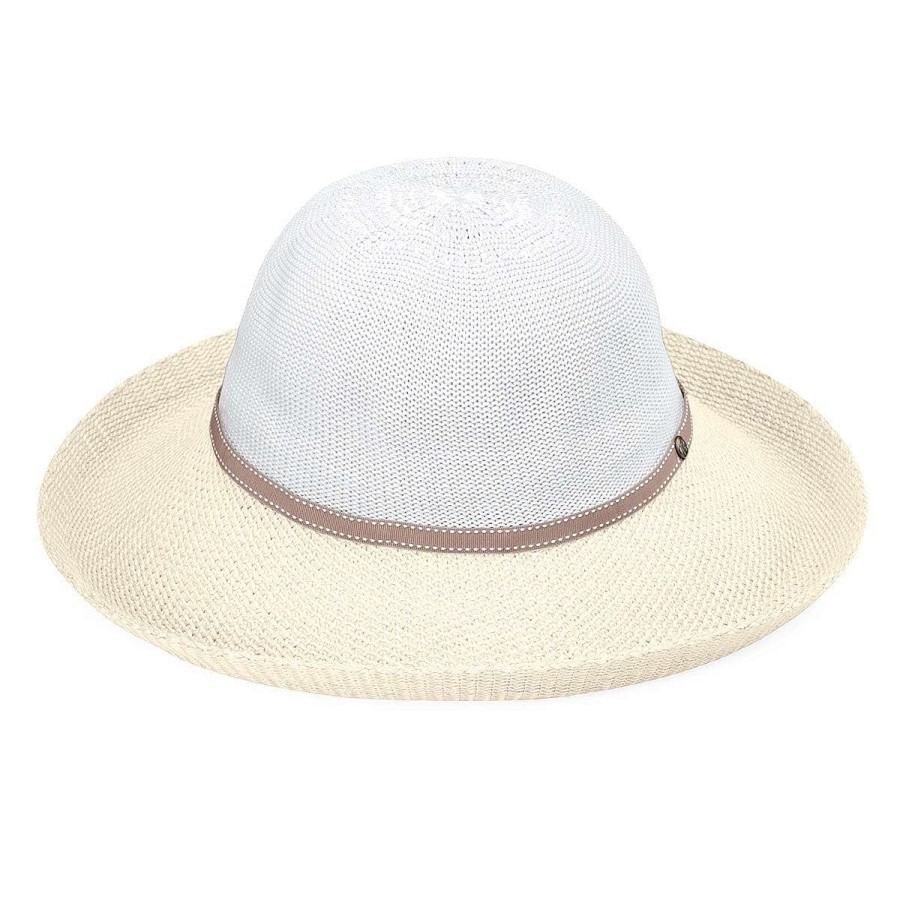 Women Diiiz Wide Brim | Victoria Two-Toned