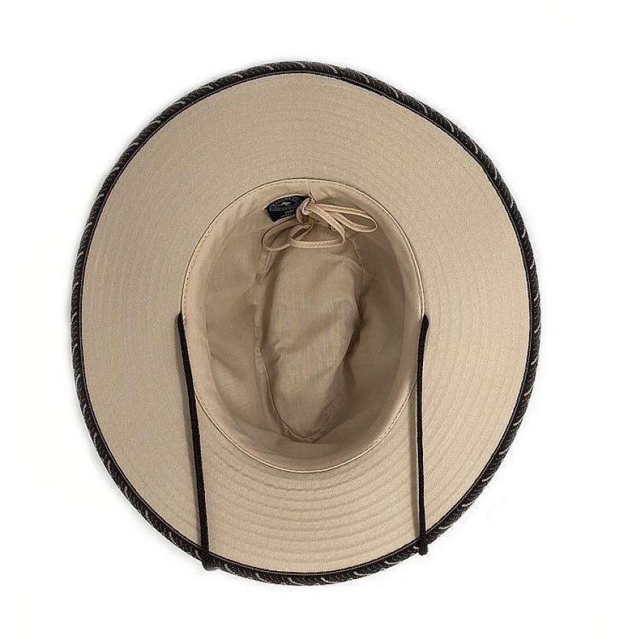 Men Diiiz Fedora | Cabo Cabo-Natural W/Surf Trim